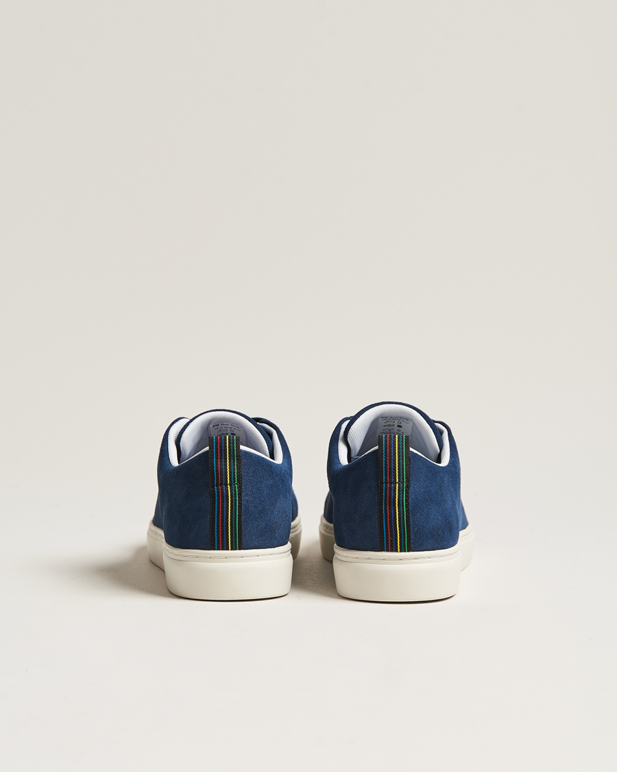 Hombres | PS Paul Smith Lee Cap Toe Suede Sneaker Navy | PS Paul Smith | Lee Cap Toe Suede Sneaker Navy
