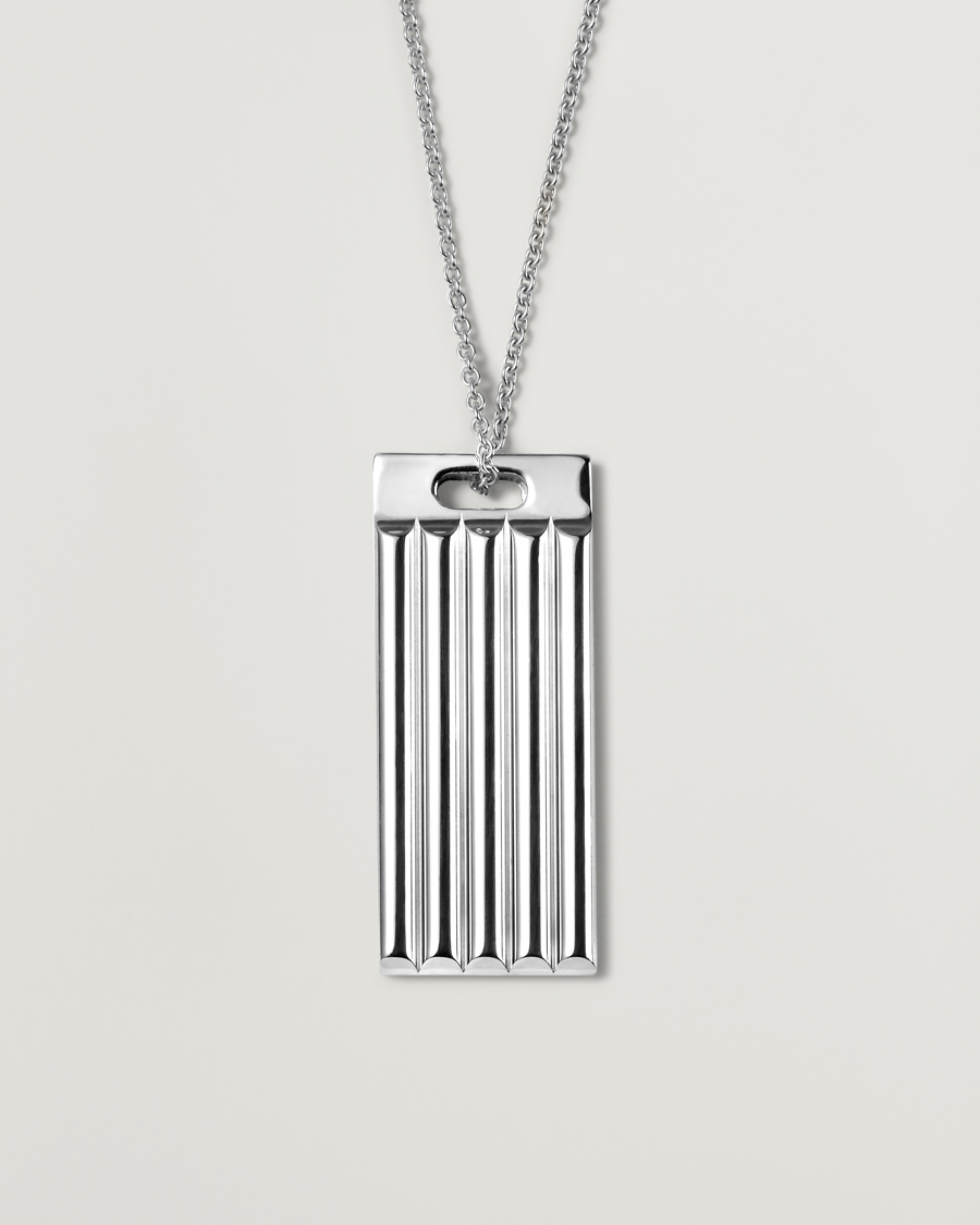 Hombres | LE GRAMME Godron Necklace Sterling Silver 8g | LE GRAMME | Godron Necklace Sterling Silver 8g