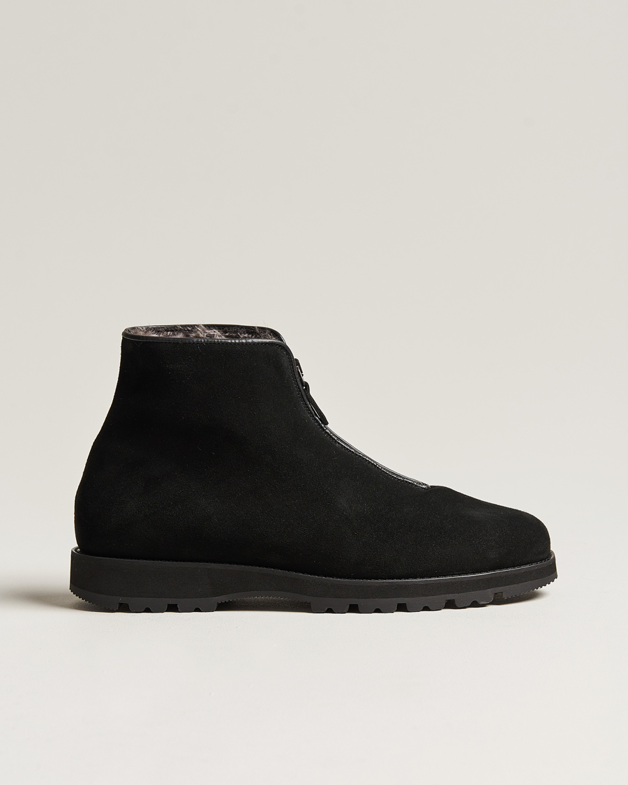 Hombres | Myrqvist Funäs Boot Black Suede | Myrqvist | Funäs Boot Black Suede