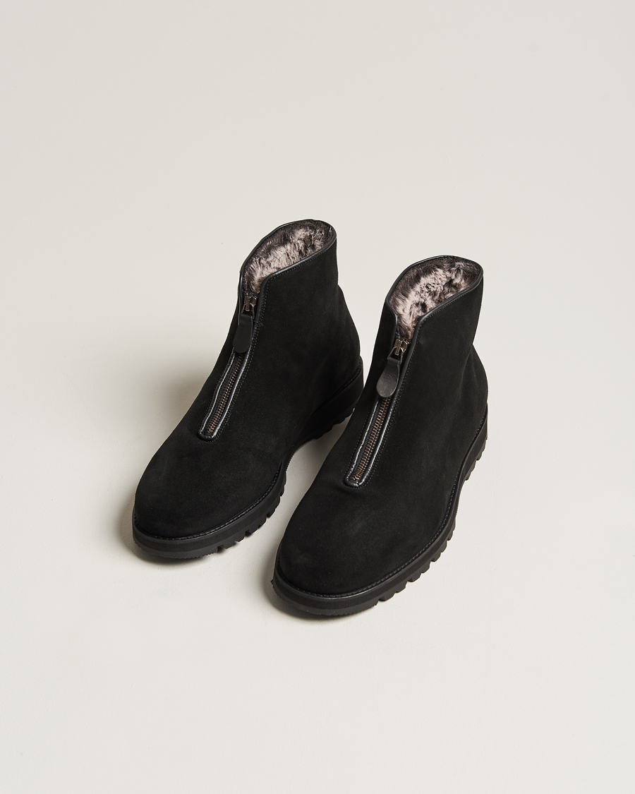 Hombres | Myrqvist Funäs Boot Black Suede | Myrqvist | Funäs Boot Black Suede