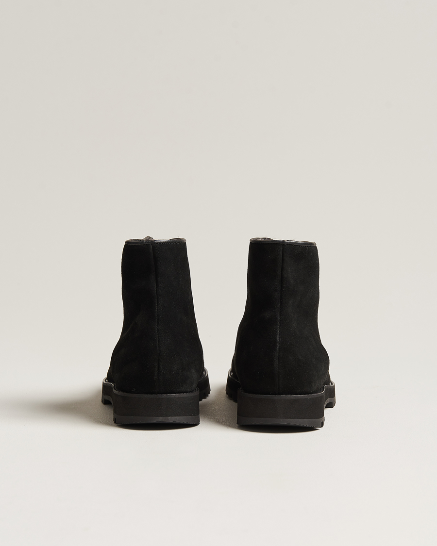 Hombres | Myrqvist Funäs Boot Black Suede | Myrqvist | Funäs Boot Black Suede