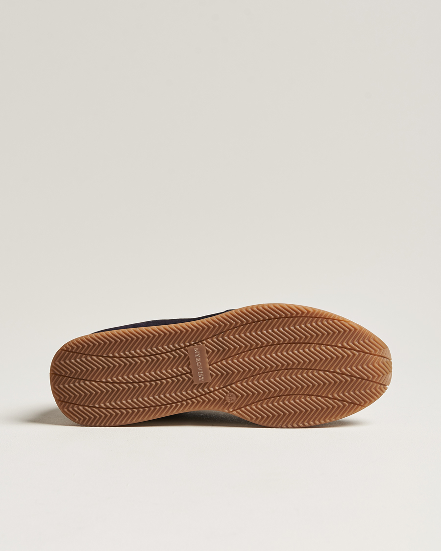 Hombres | Zapatillas | Myrqvist | Stensund Running Sneaker Navy Suede