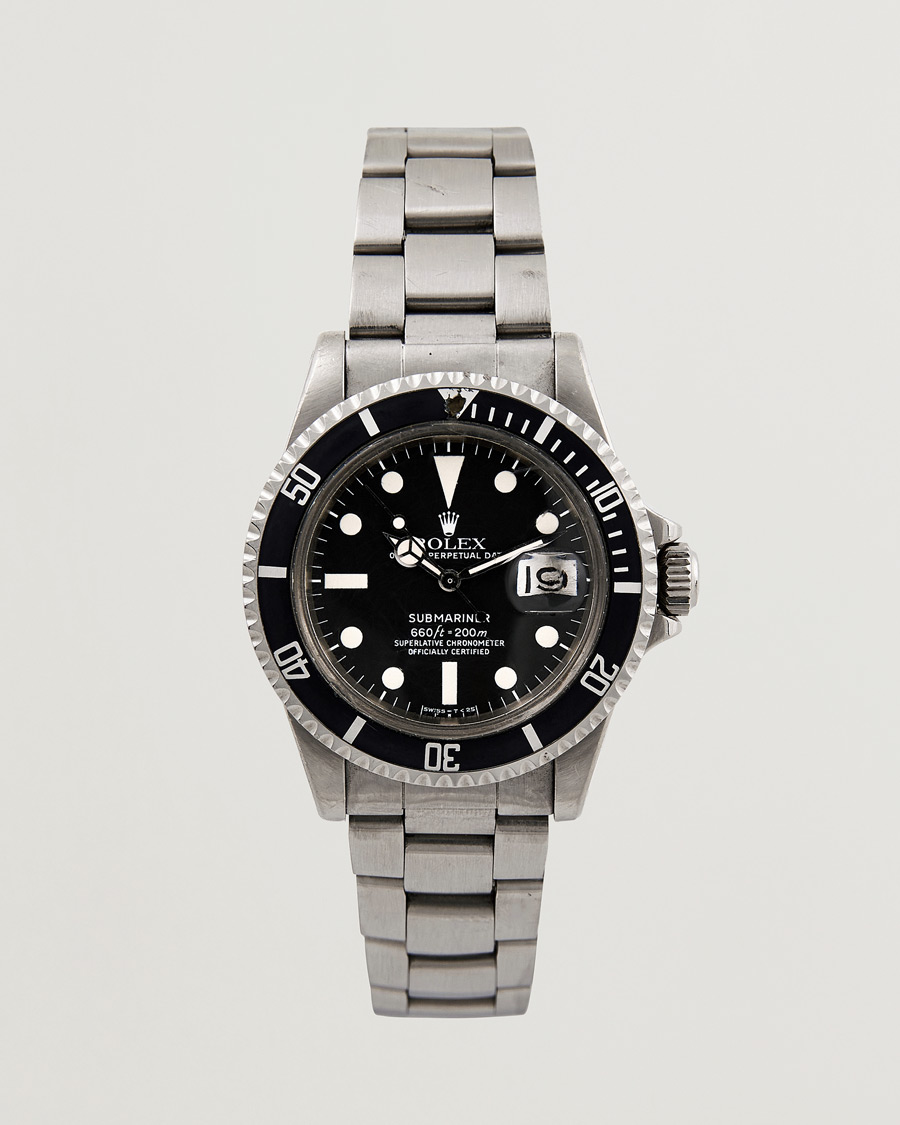 Hombres | Rolex Pre-Owned Submariner 1680 Oyster Perpetual Steel Black | Rolex Pre-Owned | Submariner 1680 Oyster Perpetual Steel Black