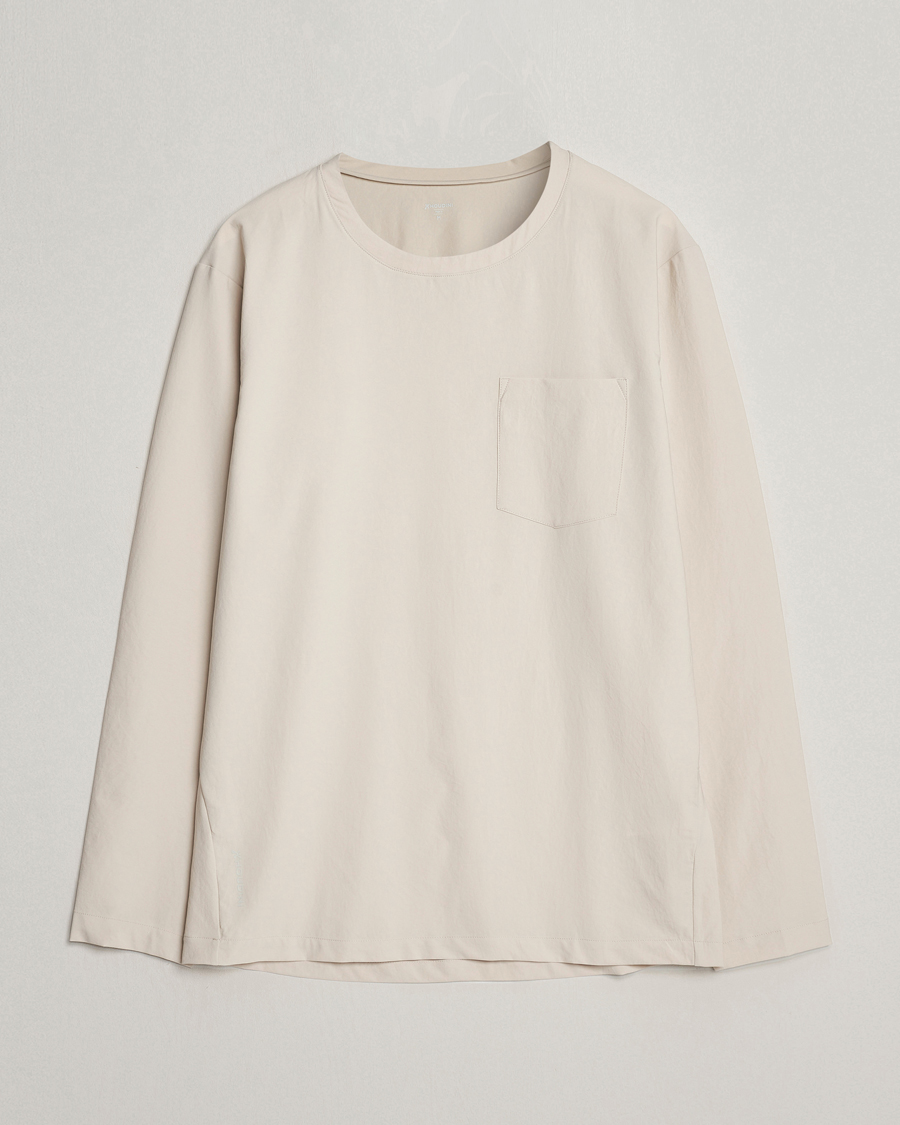 Hombres | Camisetas | Houdini | Cover Crew Quick Dry Long Sleeve Foggy Mountain