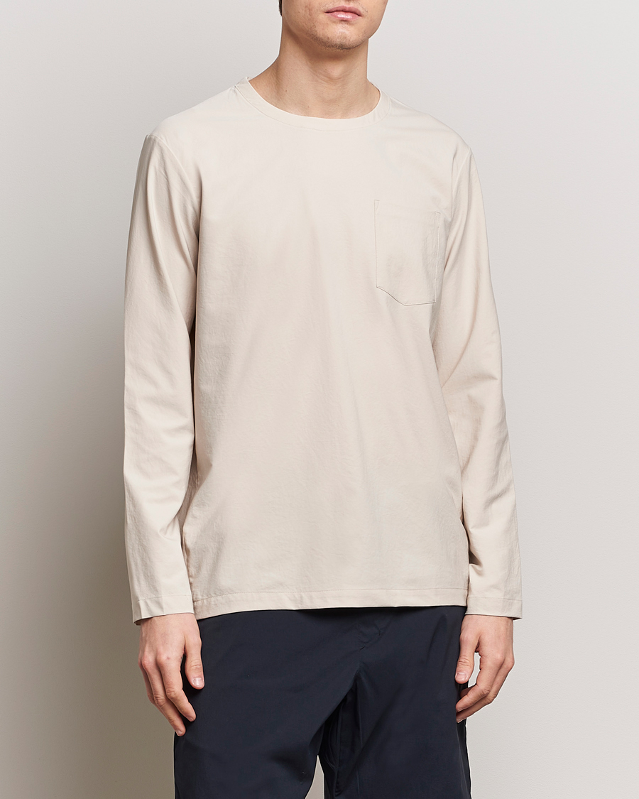 Hombres |  | Houdini | Cover Crew Quick Dry Long Sleeve Foggy Mountain