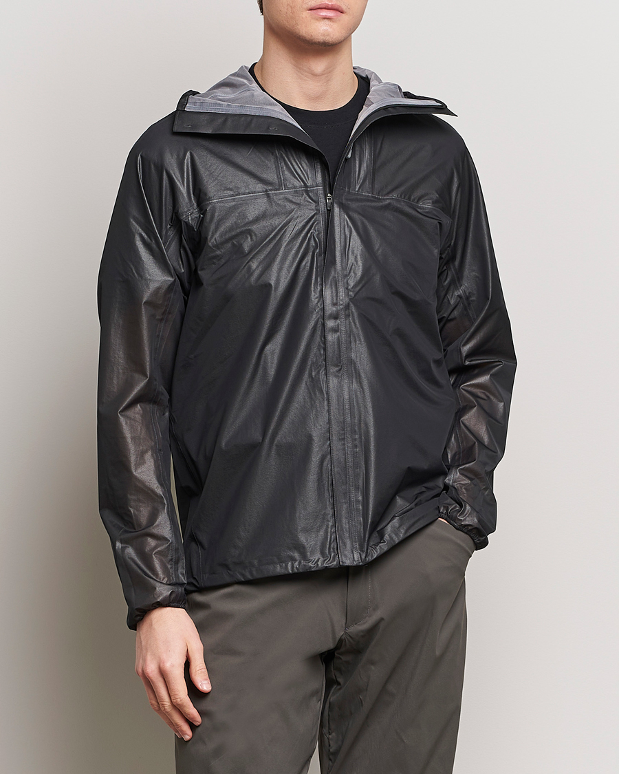 Hombres | Abrigos y chaquetas | Houdini | The Orange Waterproof Jacket True Black