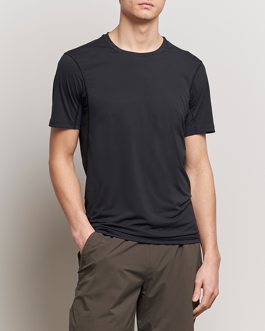 Hombres | Camisetas de manga corta | Houdini | Pace Air Featherlight T-Shirt True Black
