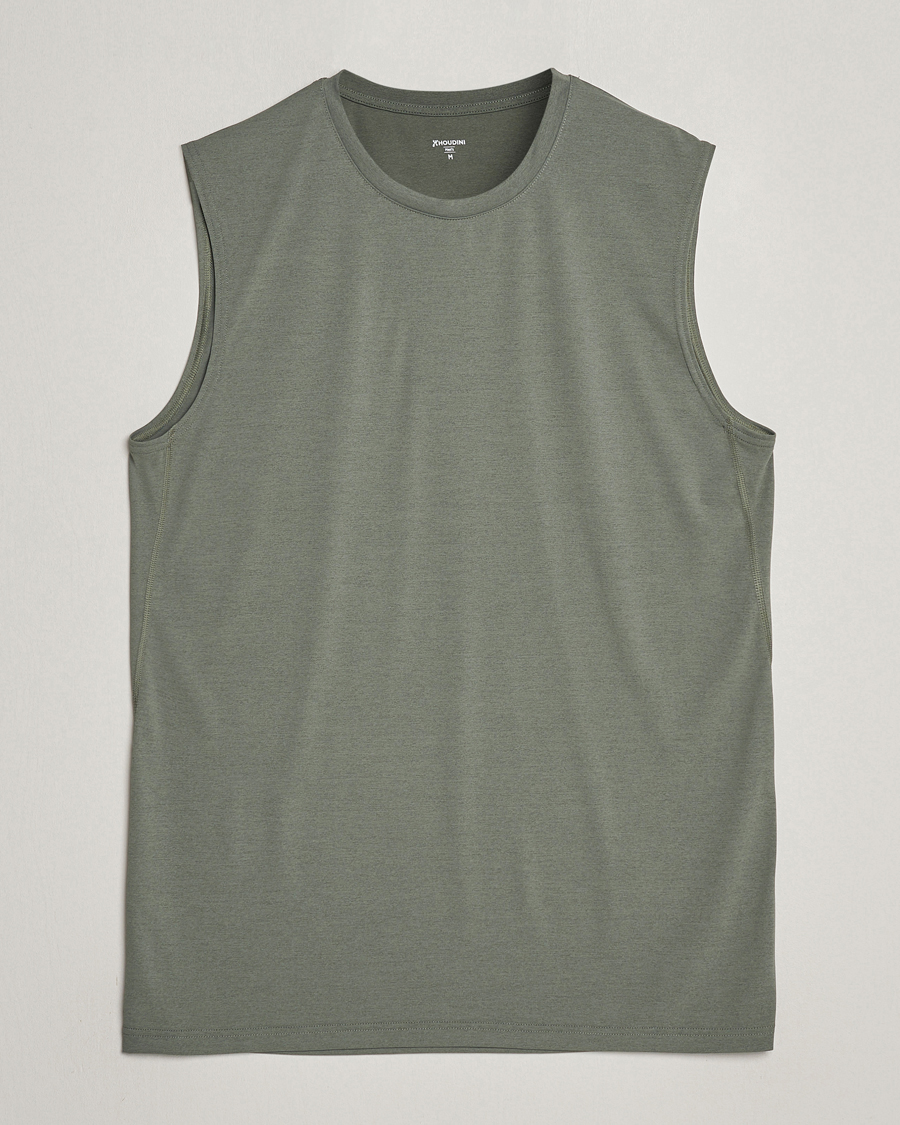 Hombres | Camisetas | Houdini | Pace Air Tank Geyser Grey