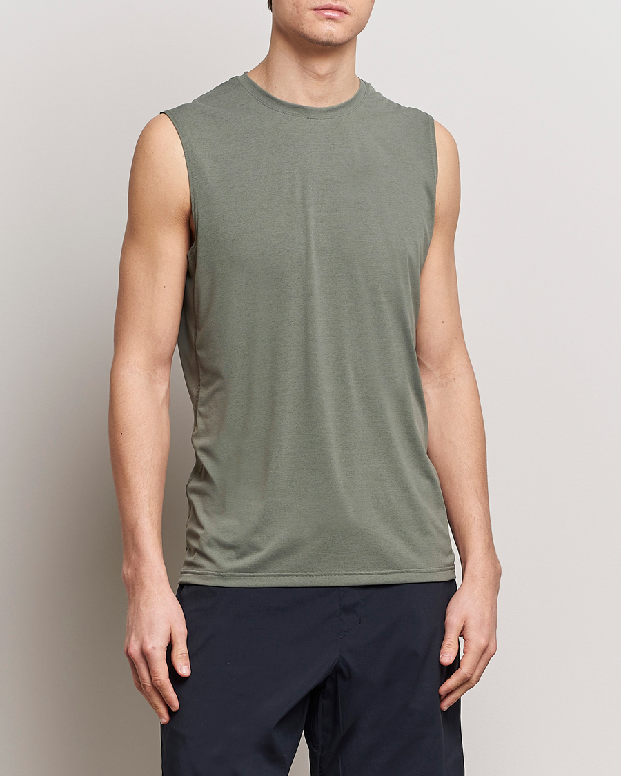 Hombres | Ropa | Houdini | Pace Air Tank Geyser Grey