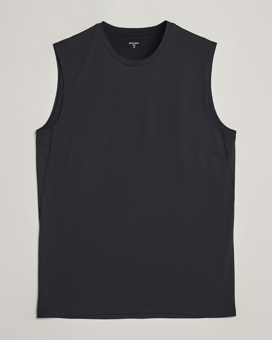 Hombres | Camisetas | Houdini | Pace Air Tank True Black