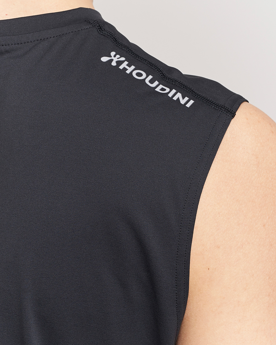 Hombres | Camisetas | Houdini | Pace Air Tank True Black