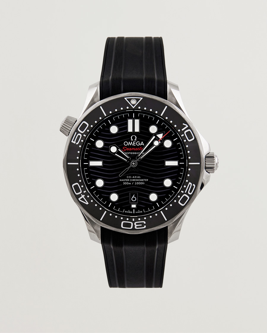 Hombres | Omega Pre-Owned Seamaster Diver 300M 210.32.42.20.01 Steel Black Steel Black | Omega Pre-Owned | Seamaster Diver 300M 210.32.42.20.01 Steel Black Steel Black
