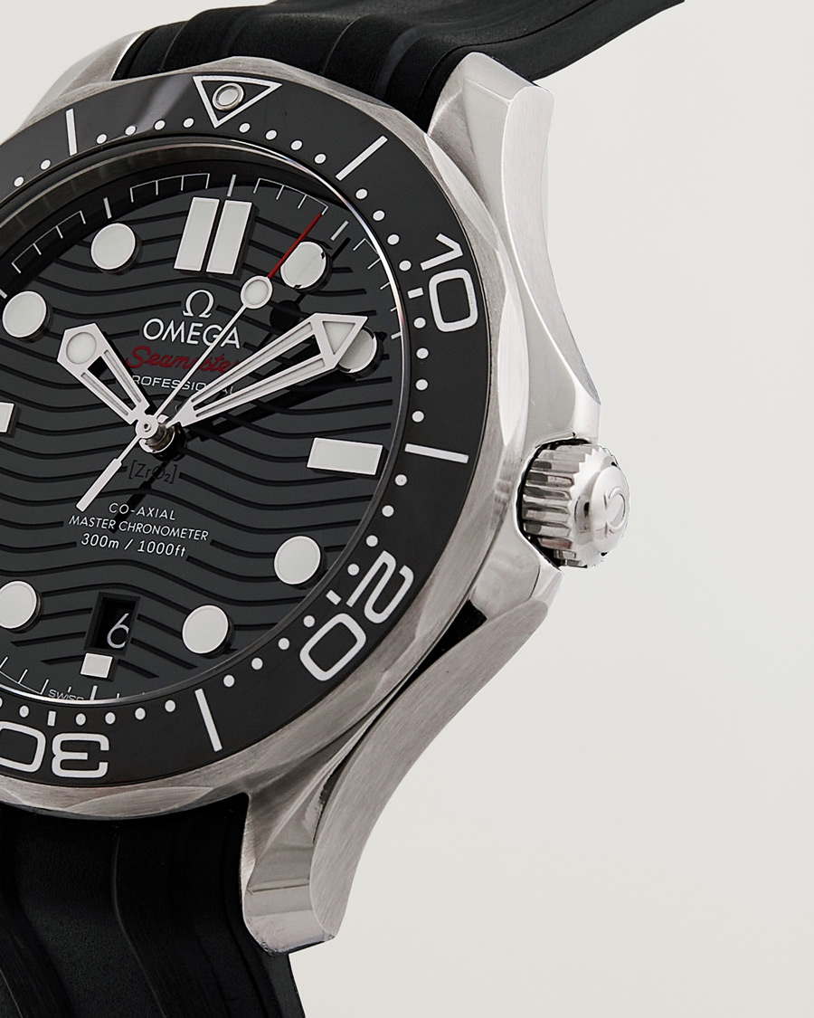 Hombres | Omega Pre-Owned Seamaster Diver 300M 210.32.42.20.01 Steel Black Steel Black | Omega Pre-Owned | Seamaster Diver 300M 210.32.42.20.01 Steel Black Steel Black