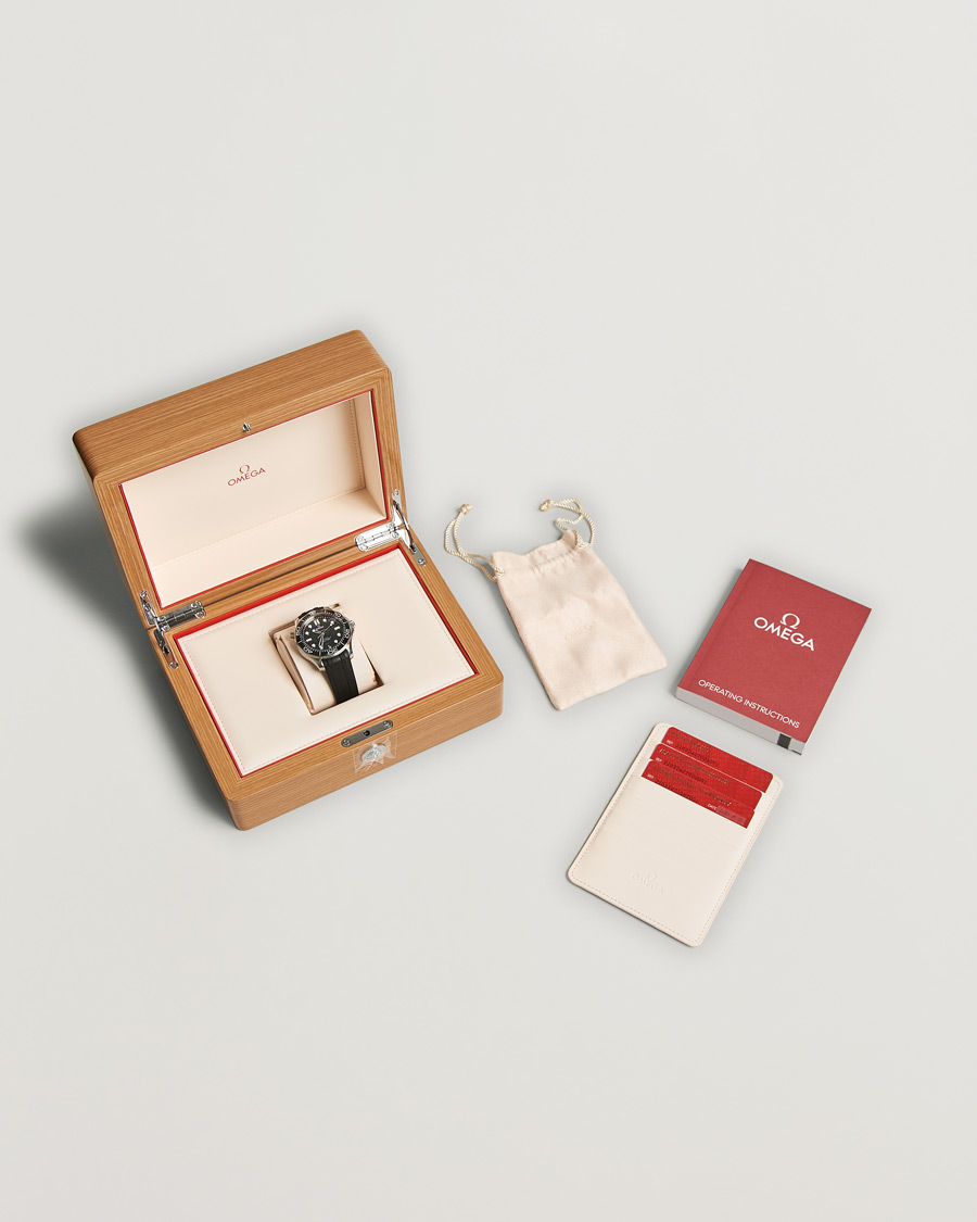 Hombres | Omega Pre-Owned Seamaster Diver 300M 210.32.42.20.01 Steel Black Steel Black | Omega Pre-Owned | Seamaster Diver 300M 210.32.42.20.01 Steel Black Steel Black