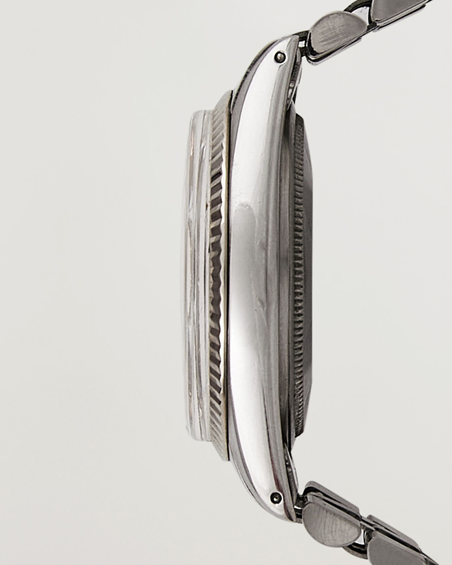 Hombres | Rolex Pre-Owned Datejust 16014 Jubilee Steel White Steel Silver | Rolex Pre-Owned | Datejust 16014 Jubilee Steel White Steel Silver