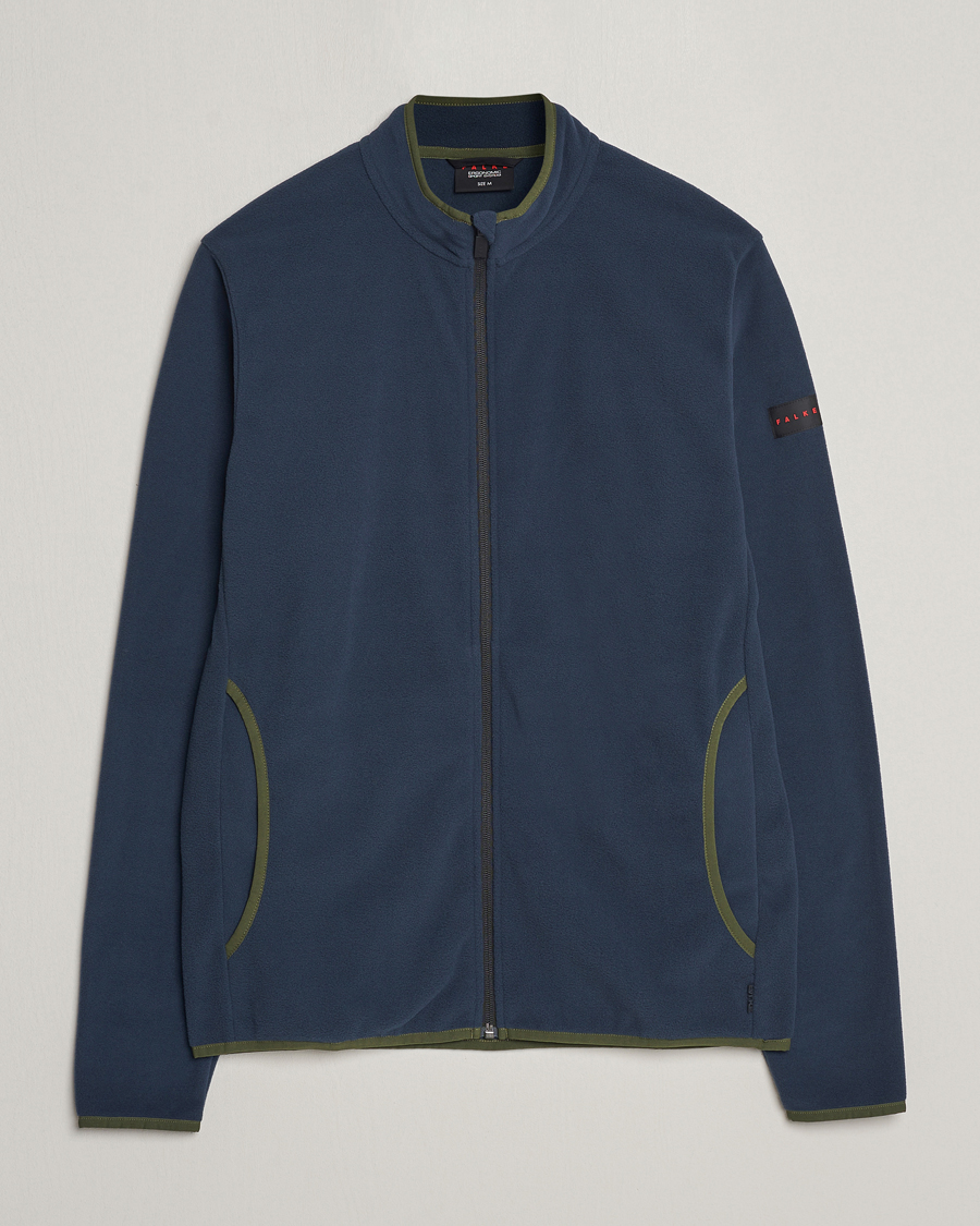 Hombres | Jerséis y prendas de punto | Falke Sport | Falke Fleece Jacket Space Blue