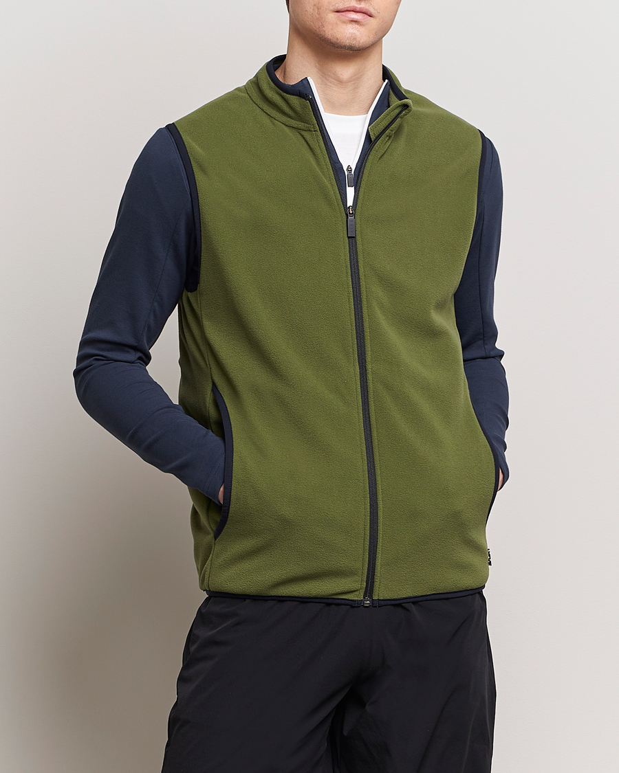 Hombres | Jerséis y prendas de punto | Falke Sport | Falke Fleece Vest Herb