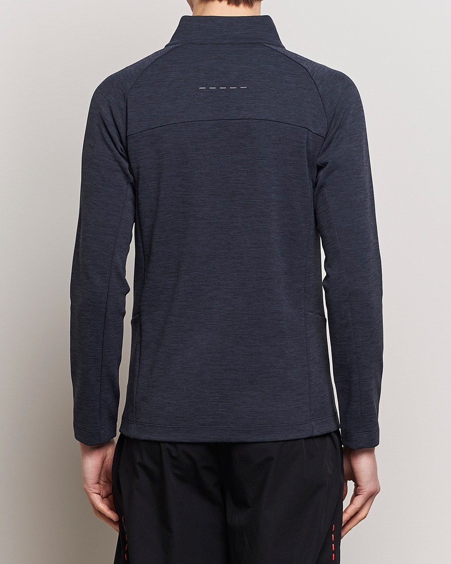 Hombres | Jerséis y prendas de punto | Falke Sport | Falke Core Half Zip Warm Up Shirt Black