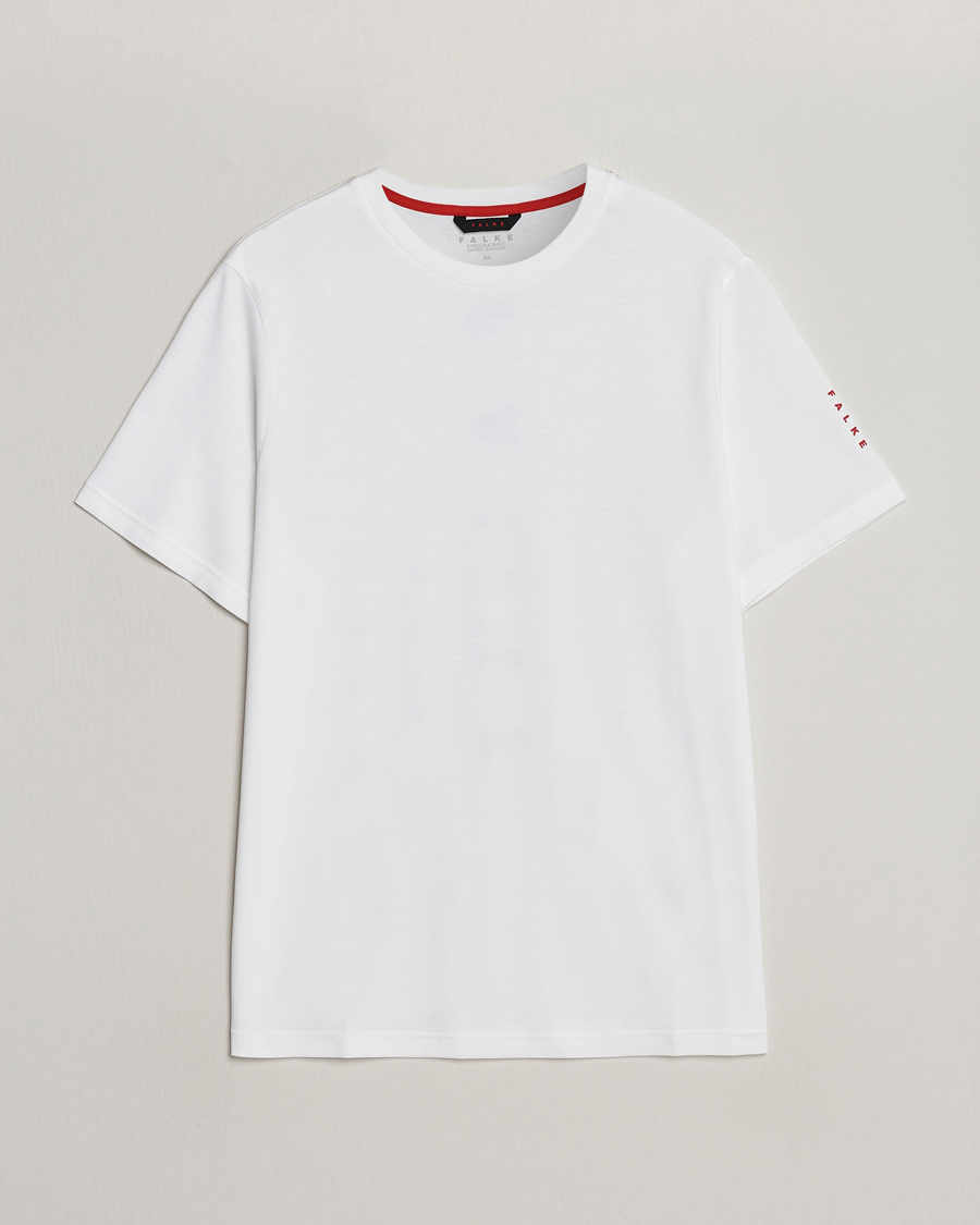 Hombres | Camisetas | Falke Sport | Falke Core Running T-Shirt White