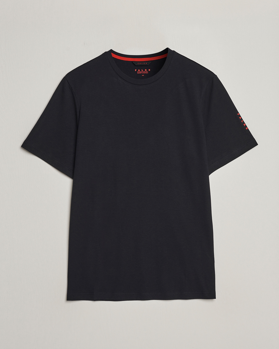 Hombres | Camisetas | Falke | Core Running T-Shirt Black