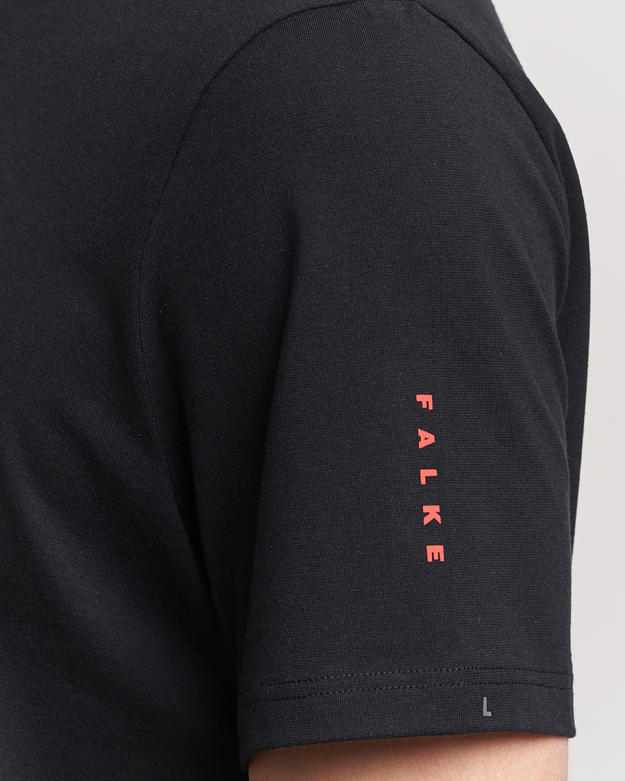 Hombres | Camisetas | Falke | Core Running T-Shirt Black