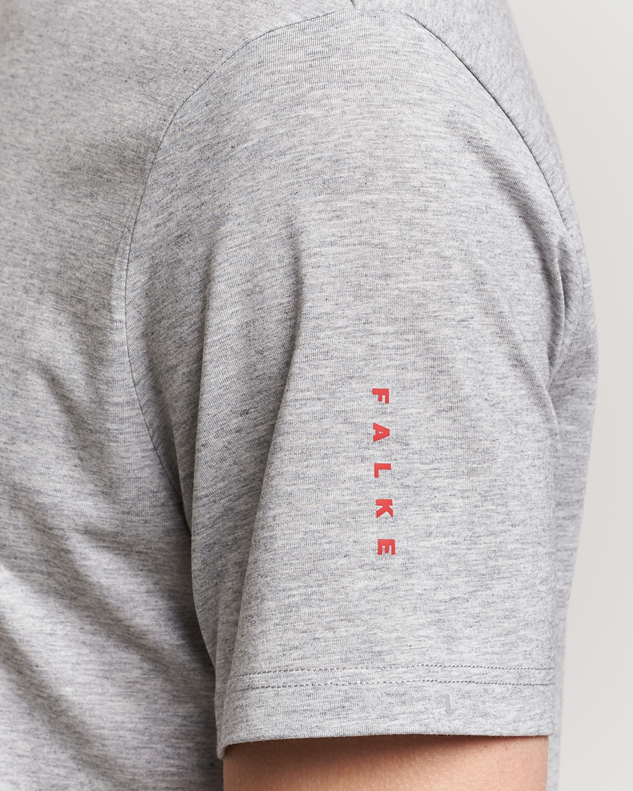 Hombres | Camisetas | Falke Sport | Falke Core Running T-Shirt Grey Heather
