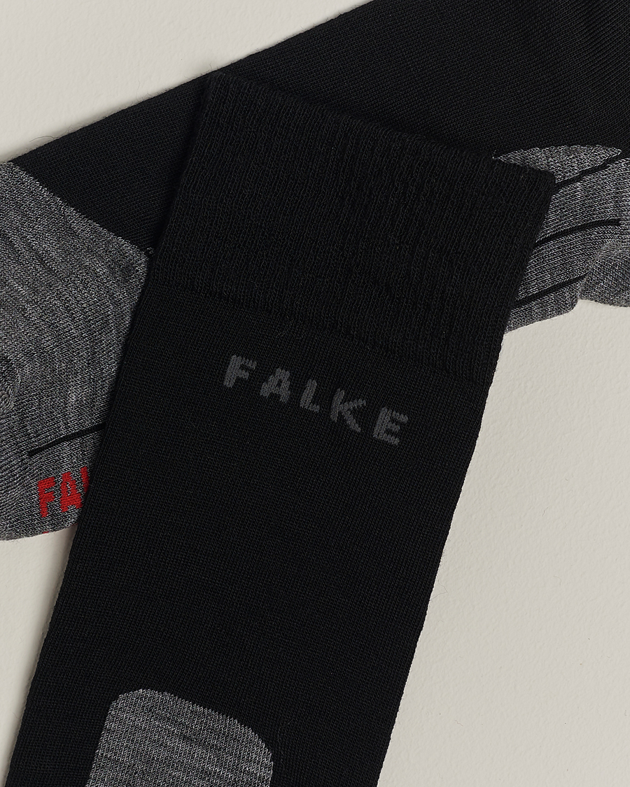 Hombres | Ropa interior y calcetines | Falke | TK5 Wander Trekking Socks Black Mix