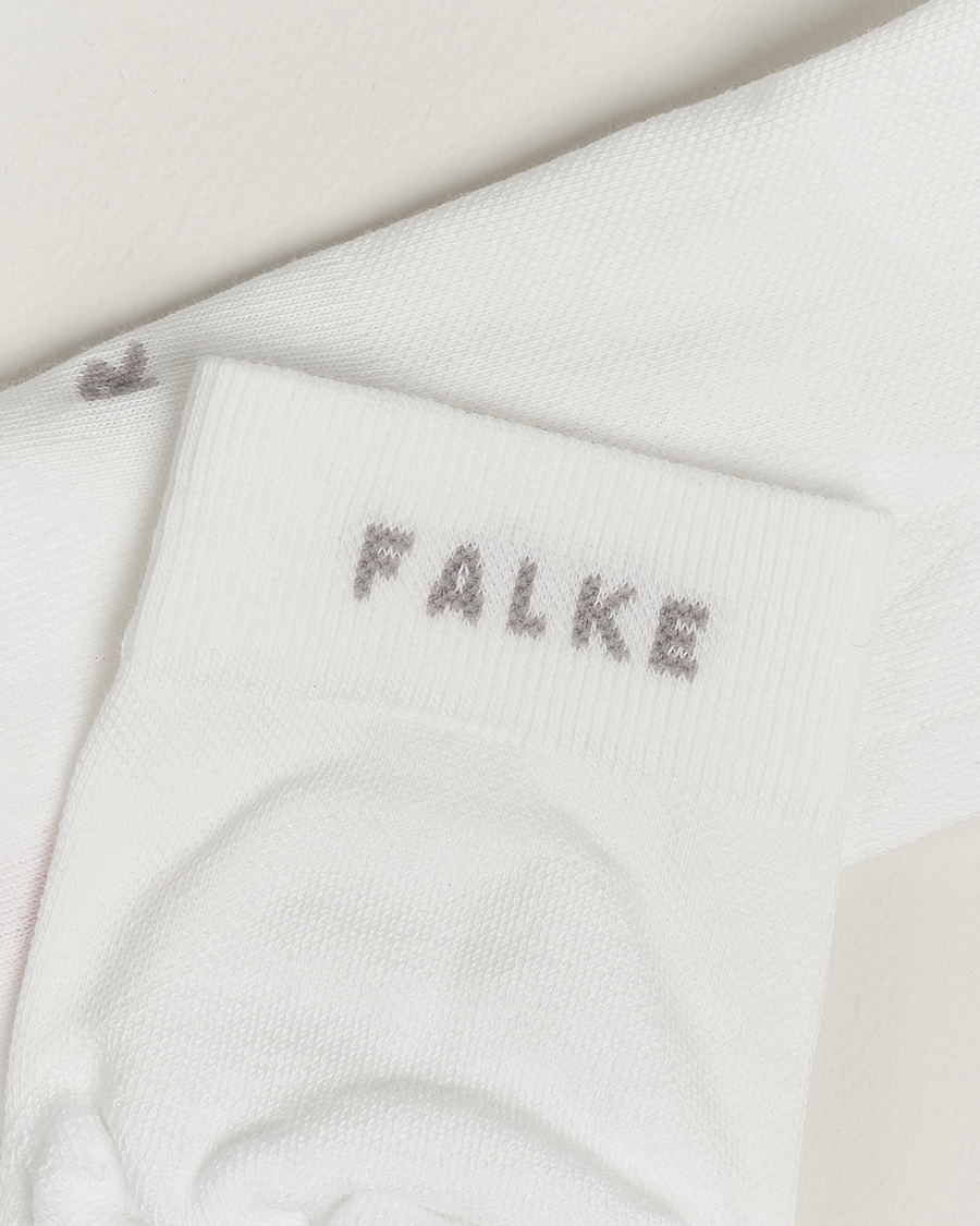 Hombres | Calcetines tobilleros | Falke Sport | Falke GO2 Short Golf Socks White