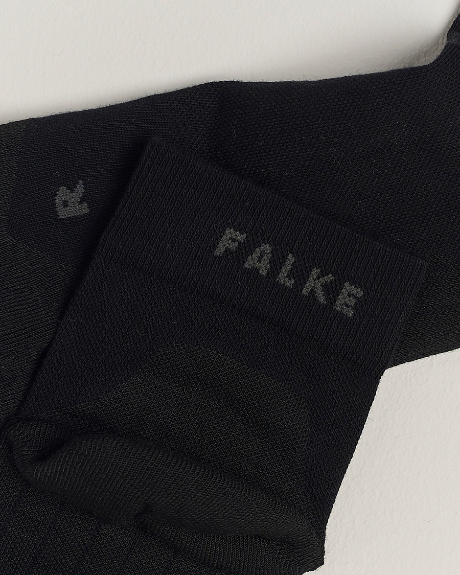 Hombres | Calcetines tobilleros | Falke Sport | Falke GO2 Short Golf Socks Black