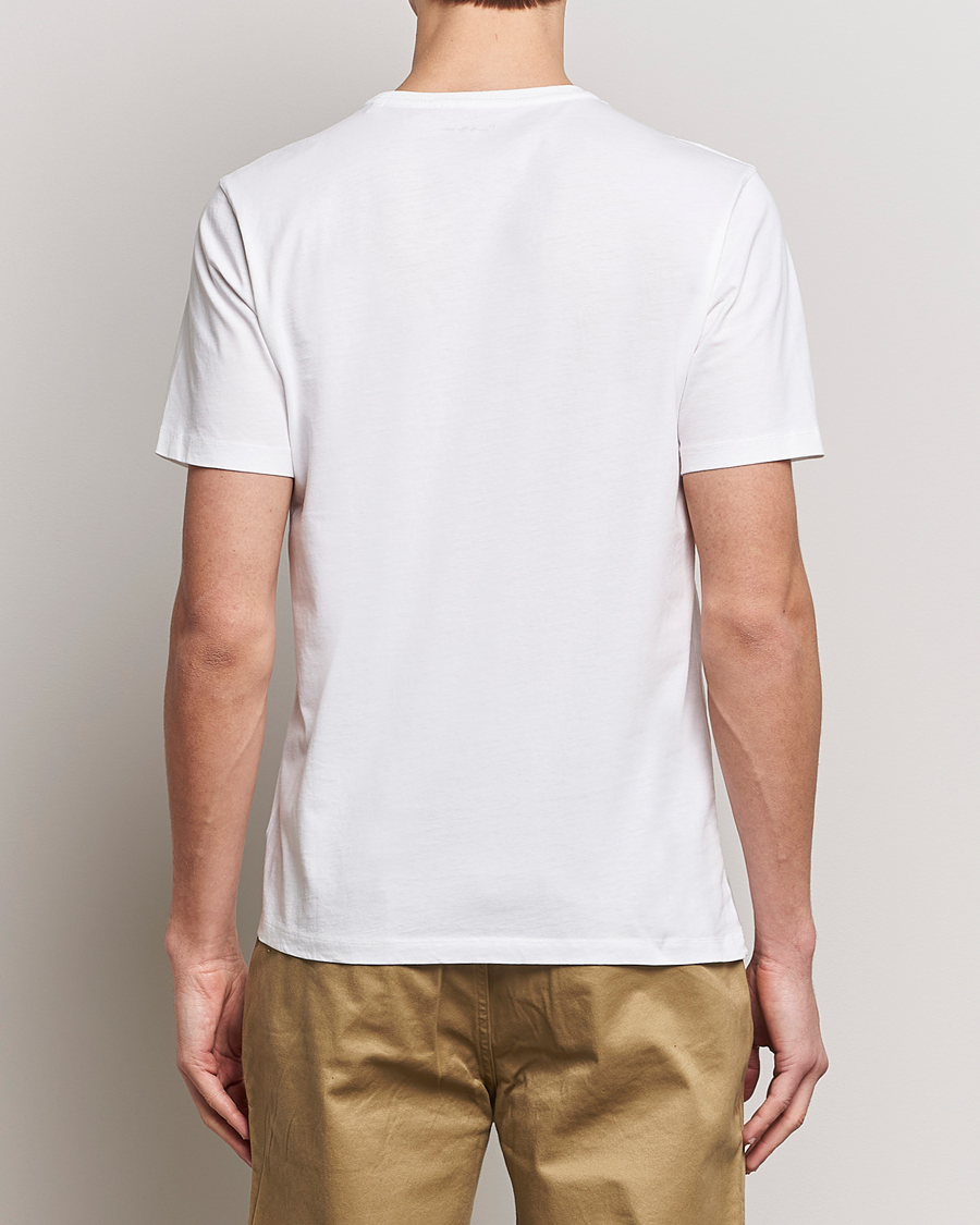Hombres | Camisetas | KnowledgeCotton Apparel | Agnar Basic T-Shirt Bright White