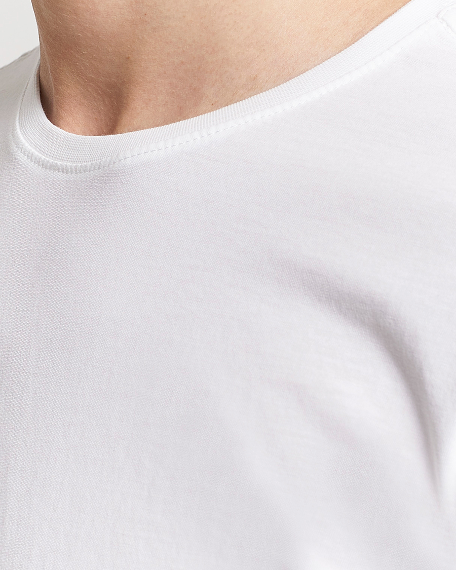 Hombres | Camisetas | KnowledgeCotton Apparel | Agnar Basic T-Shirt Bright White