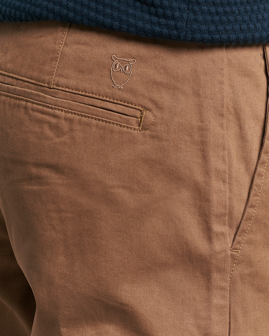 Hombres | Pantalones | KnowledgeCotton Apparel | Chuck Regular Cotton Twill Chino Tuffet