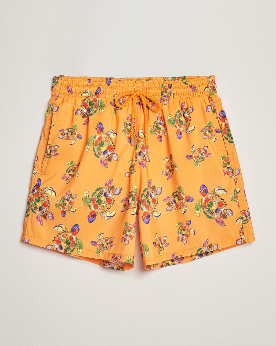 Hombres | Bañadores | Vilebrequin | Mahina Rataturtles Swim Shorts Carotte