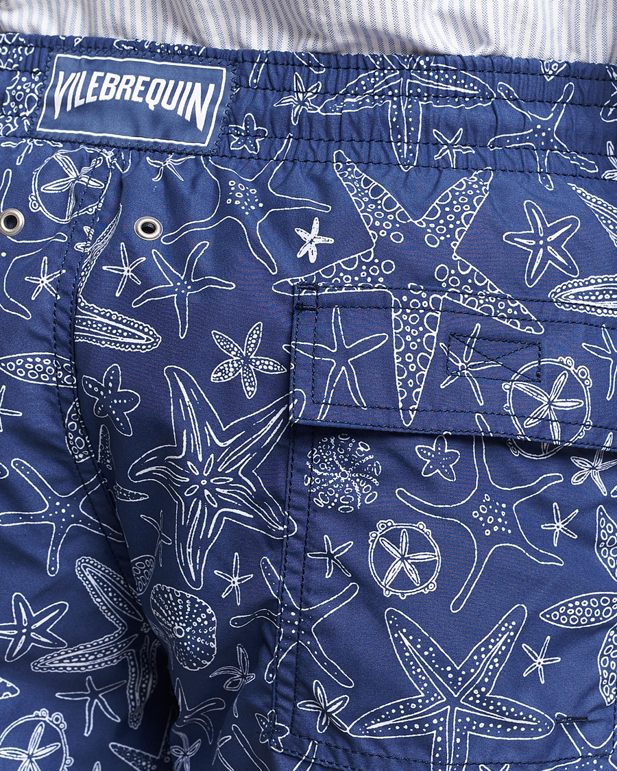 Hombres | Bañadores | Vilebrequin | Moorea Starlettes Swim Shorts Encre