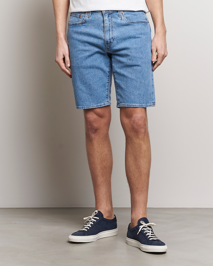 Hombres | Pantalones cortos vaqueros | Levi\'s | 405 Standard Denim Shorts Stone Rock Cool