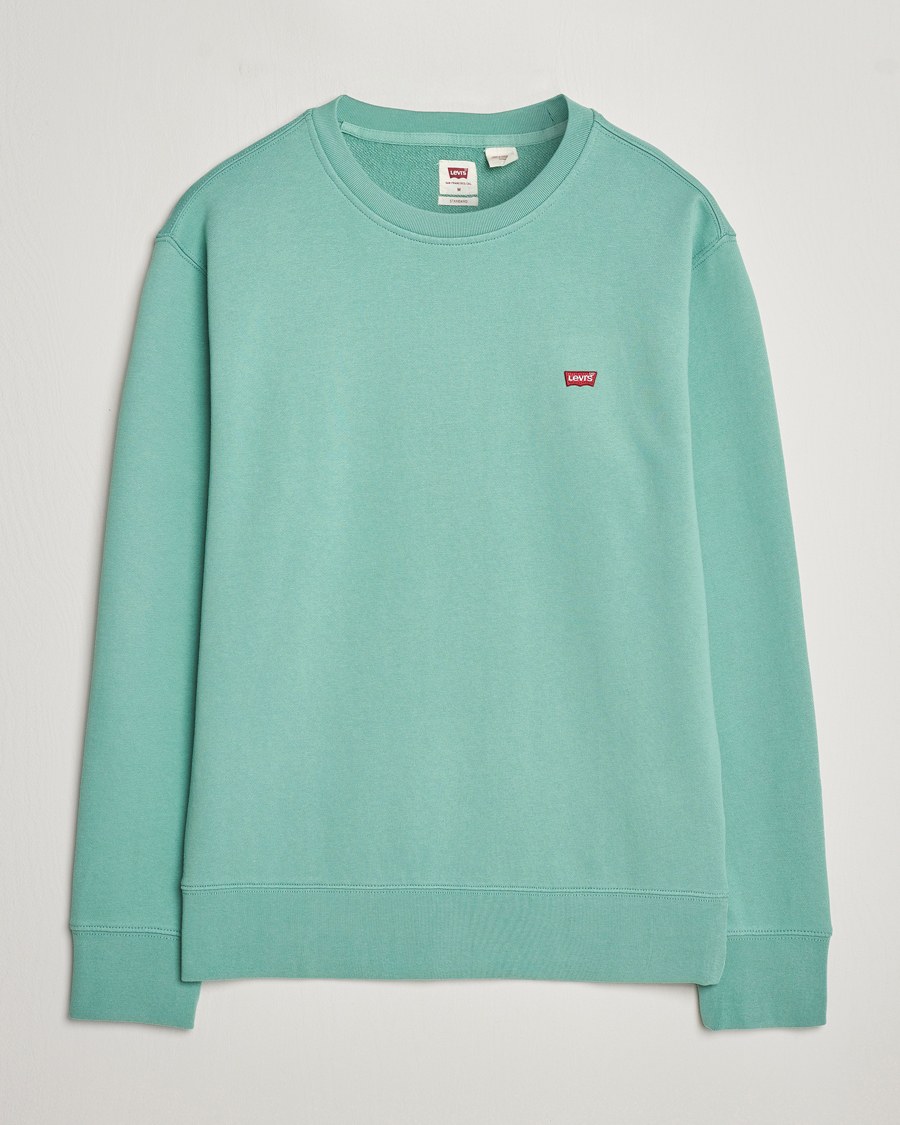 Hombres | Jerséis y prendas de punto | Levi's | Original Crew Neck Sweatshirt Feldspar Green