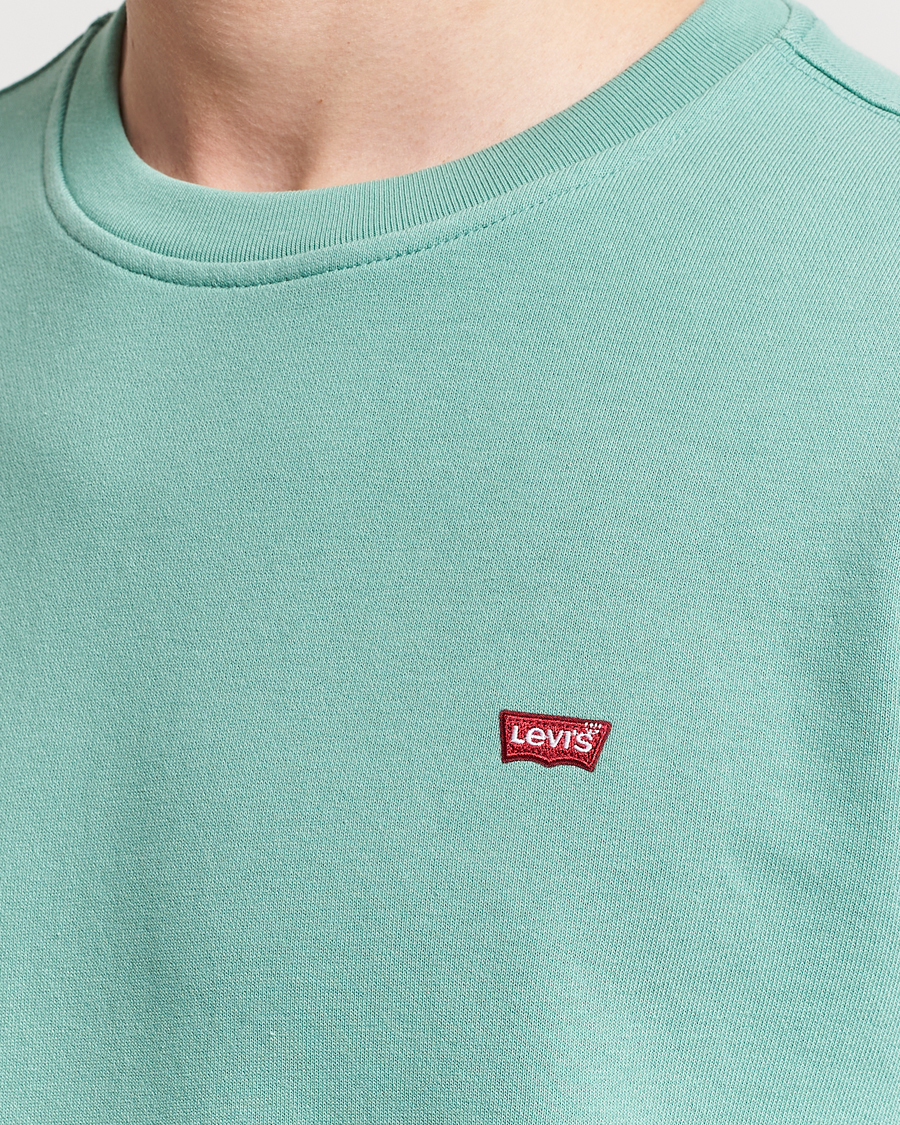 Hombres | Jerséis y prendas de punto | Levi's | Original Crew Neck Sweatshirt Feldspar Green
