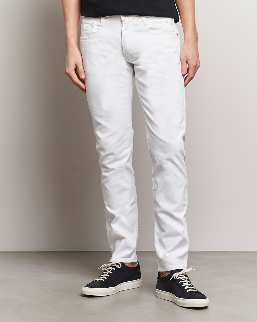 Hombres | Vaqueros | Replay | Anbass Powerstretch Jeans White