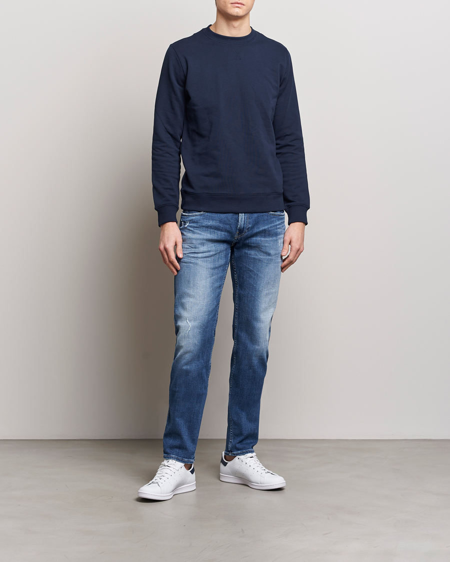 Hombres | Vaqueros | Replay | Anbass 5 Year Stretch Jeans Medium Blue