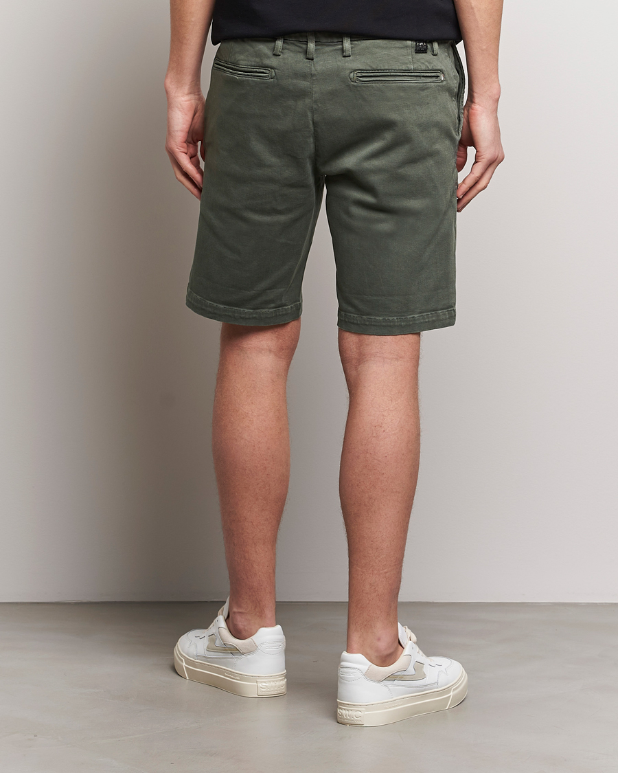 Hombres | Pantalones cortos | Replay | Benni Hyperflex Shorts Dark Green