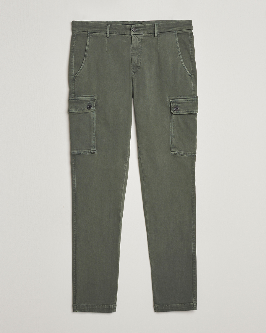 Hombres | Pantalones | Replay | Anbass Hyperflex X-Lite Cargo Pants Dark Green