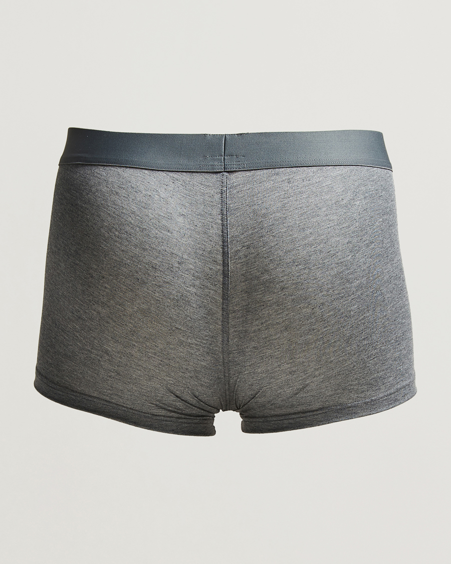 Hombres | Ropa interior y calcetines | Zimmerli of Switzerland | Micro Modal Boxer Briefs Grey Melange