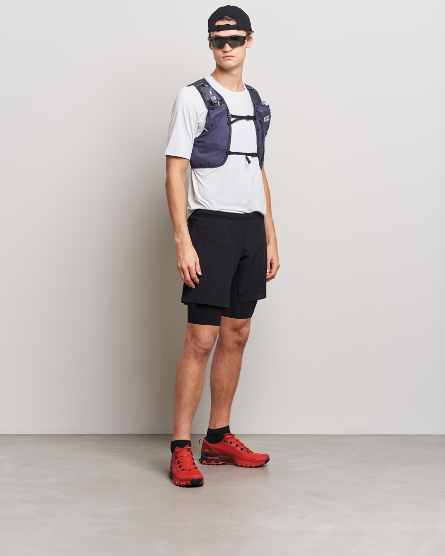 Hombres | La Sportiva Bushido II GTX Trail Running Sneakers Sunset/Black | La Sportiva | Bushido II GTX Trail Running Sneakers Sunset/Black