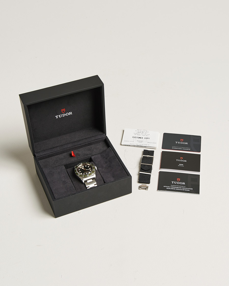 Hombres | Tudor Pre-Owned Black Bay Harrods LE Steel Black | Tudor Pre-Owned | Black Bay Harrods LE Steel Black