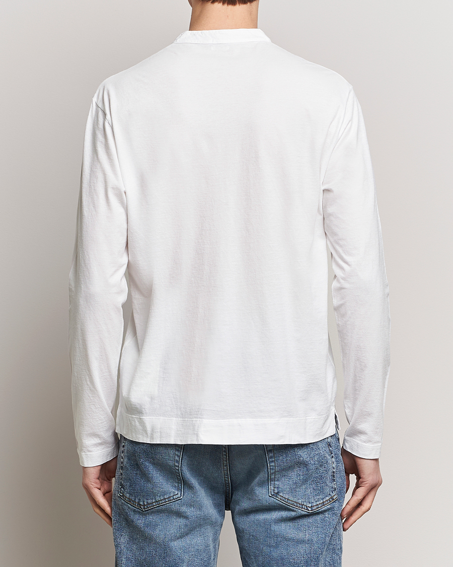 Hombres | Jerséis y prendas de punto | Massimo Alba | Hawai Watercolor Henley White