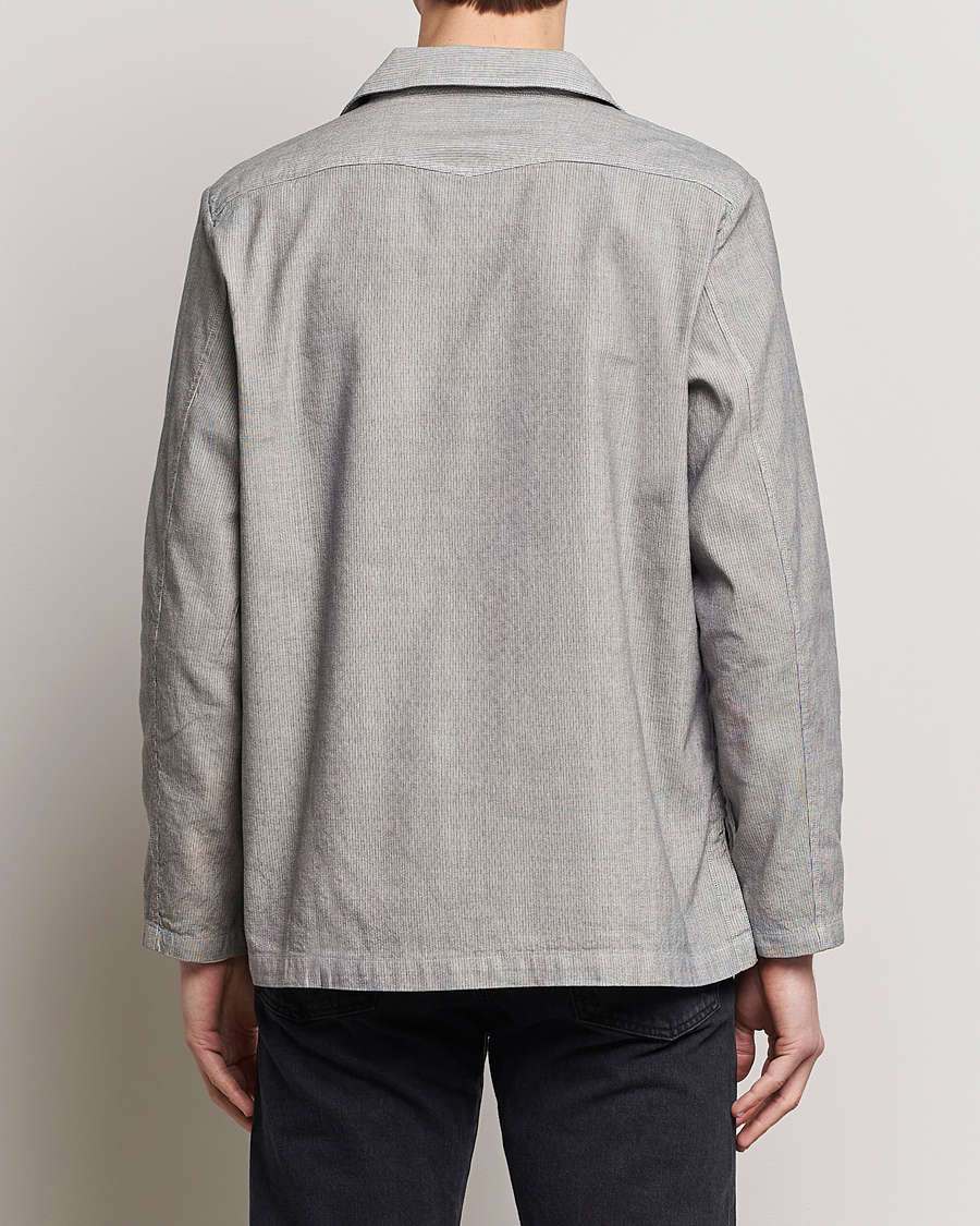 Hombres | Abrigos y chaquetas | Massimo Alba | Florida Cotton/Linen Shirt Jacket Light Grey