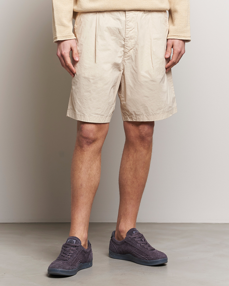 Hombres |  | Stone Island | Marina Comfort Bermuda Shorts Natural Beige