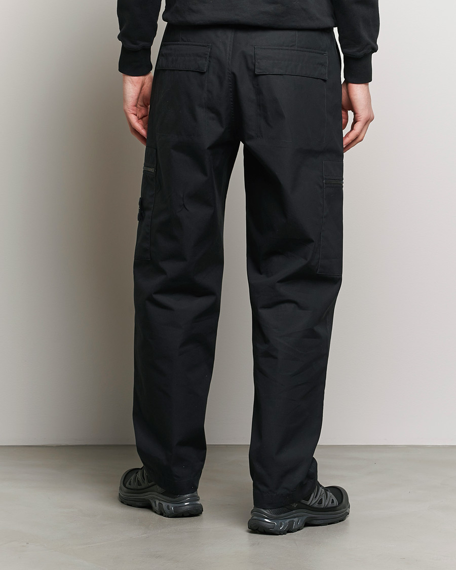 Hombres | Pantalones | Stone Island | Ghost Ventile Cotton Cargo Pants Black