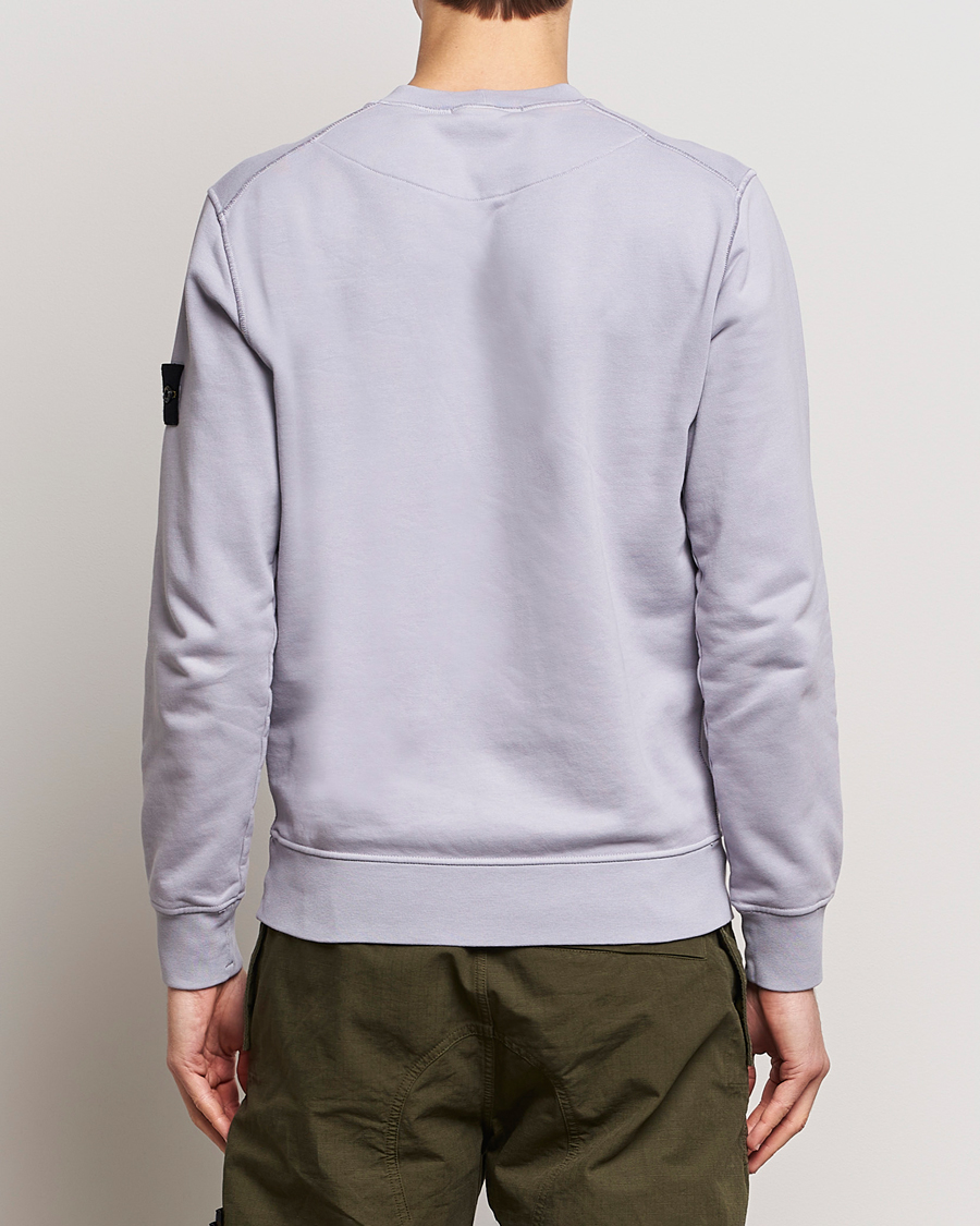 Hombres | Jerséis y prendas de punto | Stone Island | Garment Dyed Cotton Sweatshirt Dust
