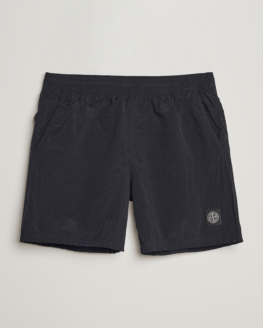 Hombres | Bañadores | Stone Island | Nylon Metal Econyl Swimshorts Navy Blue